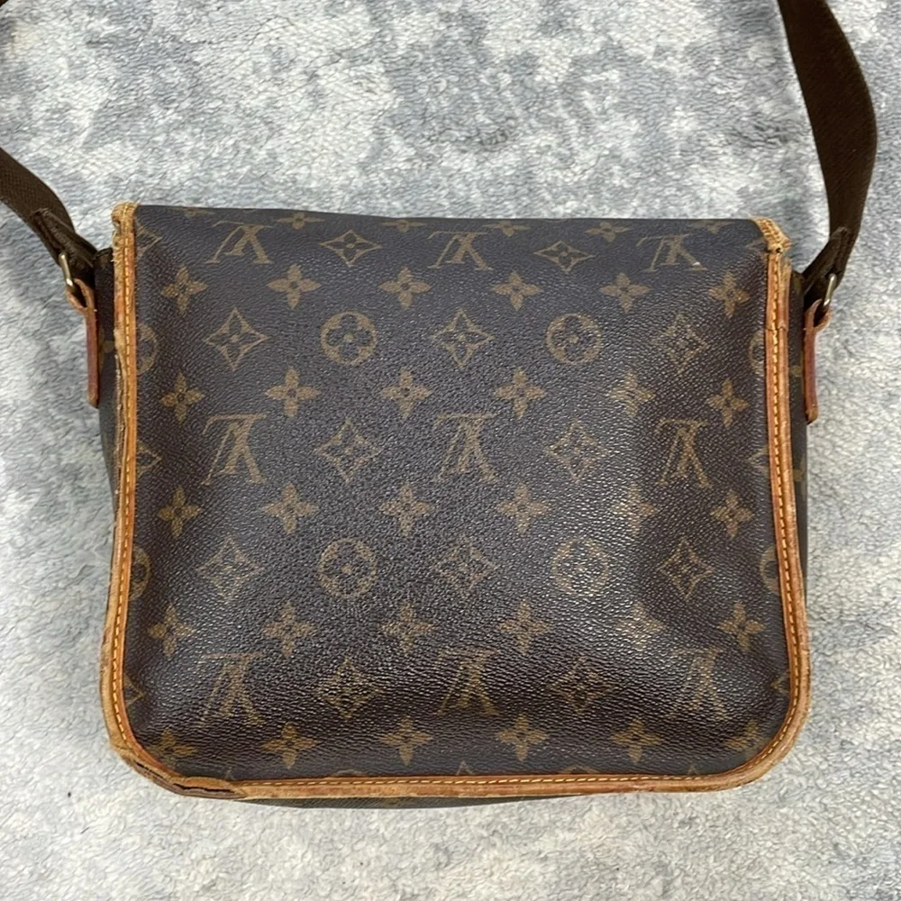 Louis Vuitton Messenger Bosphore PM M40106 Monogram Canvas Crossbody Bag Brown